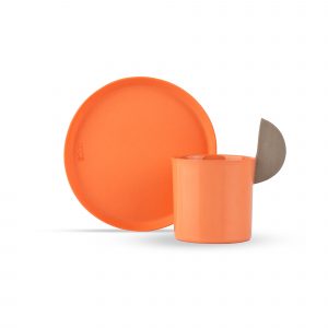 One Series Turkish Coffee Set - Turuncu