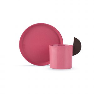 One Series Turkish Coffee Set - Pembe
